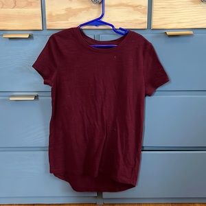 Girls maroon top